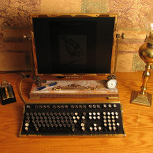 Steampunk desktop