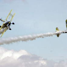 Aerobatic display