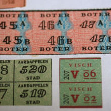 Dutch ration cards
