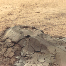 A small mud volcano in Venezuela