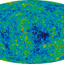 The Cosmic Microwave Background temperature fluctuations from the 7-year Wilkinson Microwave Anisotropy Probe data seen over the full sky.