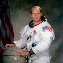 Apollo 15 Command Module Pilot Al Worden.