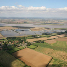 Alkborough from the Air