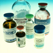 A selection of chemotherapy drugs