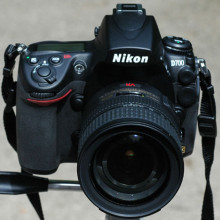 Nikon D700 camera