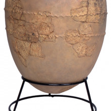 Incipient Jomon pot from Kubodera-minami in Niigata prefecture in Japan which is around 15,000 years old. Incipient Jomon pot from Kubodera-minami in Niigata prefecture in Japan which is around 15,000 years old.