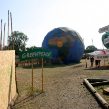 The Greenpeace Field, Glastonbury