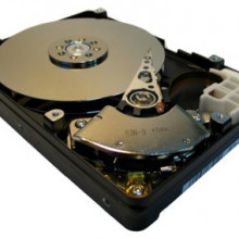 A Hard Disk with the top removed