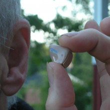 In-ear hearing aid