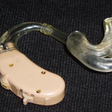 Behind the ear hearing aid