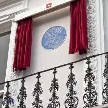 William Ramsay's Blue Plaque