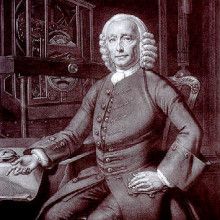 John Harrison Portrait of John Harrison (1693-1776), English clockmaker and Longitude Prize winner