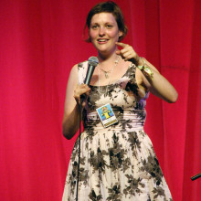 Josie Long, Caberet Tent, Glastonbury