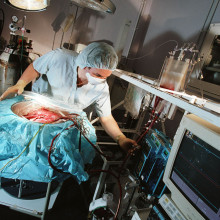 The isolated Normothermic liver perfusion device, showing a liver that has been kept alive outside the body for more than 24 hours, whilst exhibiting normal synthetic, metabolic and haemodynamic function.