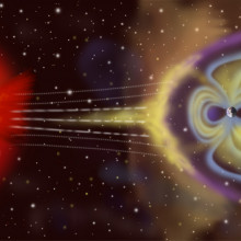 Artist's rendition of Earth's magnetosphere