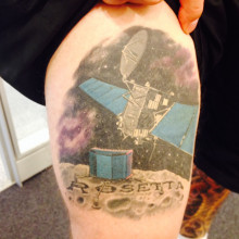 Matt's Rosetta Tattoo