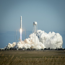 Antares Rocket Test Launch