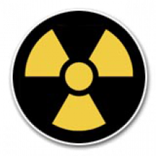 IAEA nuclear symbol.