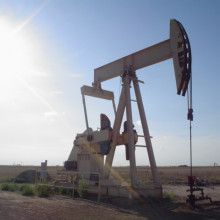 An Oil Well in Texas