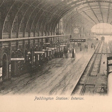 Paddington Station in Victorian Times
