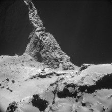 Comet 67P-Churyumov-Gerasimenko - image from the European Space Agency - ESA