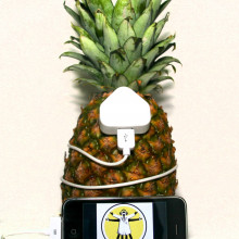 Pineapple Powered iPod Pineapple Powered iPod