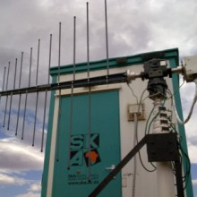 Wideband radio scanner system. It was originally used to survey the radio frequency noise levels at the SKA candidate sites.