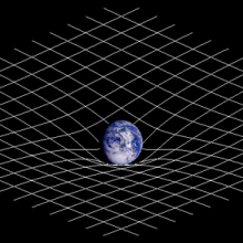 Massive objects bend the fabric of spacetime.