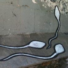 Graffiti sperm