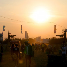 Glastonbury Sunset