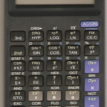 solar-powered calculator - ti-36x