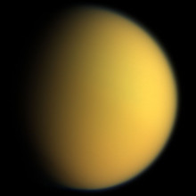 Titan in colour