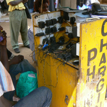 Uganda - mobile phone charging service