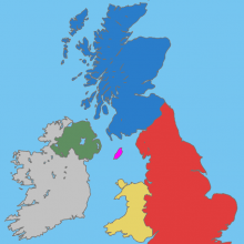 UK map