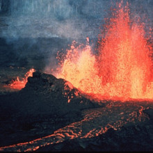 Lava flow