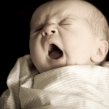 Baby Yawning