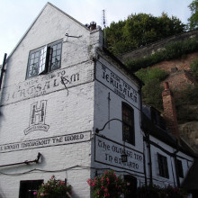 Ye Old Trip to Jerusalem pub, Nottingham, England