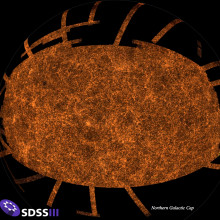 The Sloan Digital Sky Survey Northern Galactic Cap image The Sloan Digital Sky Survey Northern Galactic Cap image