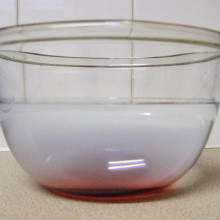 The Bowl at the End The squash ends up under the water