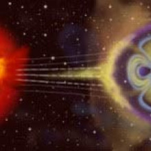 Solar storm impacting the Earth's Magnetosphere - RAL Space