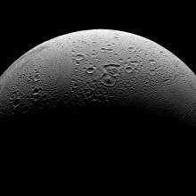 Enceladus is the sixth-largest moon of Saturn and was discovered in 1789 by William Herschel.
