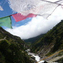 Everest Trek - Flags