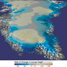 Greenland Ice Sheet changes