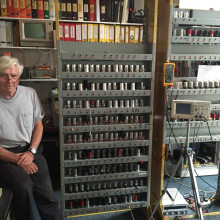 Nigel Bennee is working on a replica of the EDSAC computer, the world's first general purpose computer, built in Cambridge