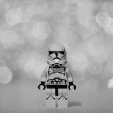 A lego stormtrooper
