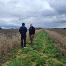 Martin Lines' farm in Cambridgeshire Nature Friendly Farming