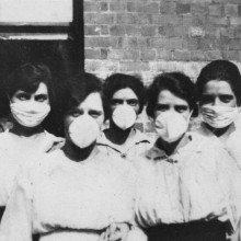 Five women battling spanish flu