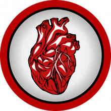 Logo of a human heart