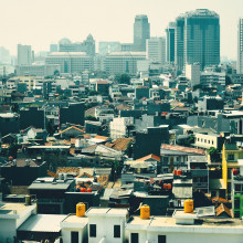 A view over Jakarta.