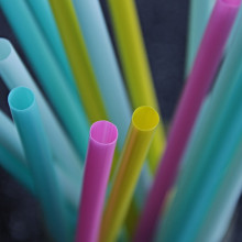 photo of plastic straws